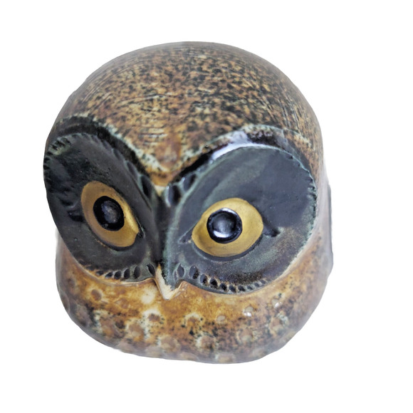 Mid Century Otagiri Owls Figurines Set OMC Pottery Ceramic Japan Retro Decor - Picture 6 of 12